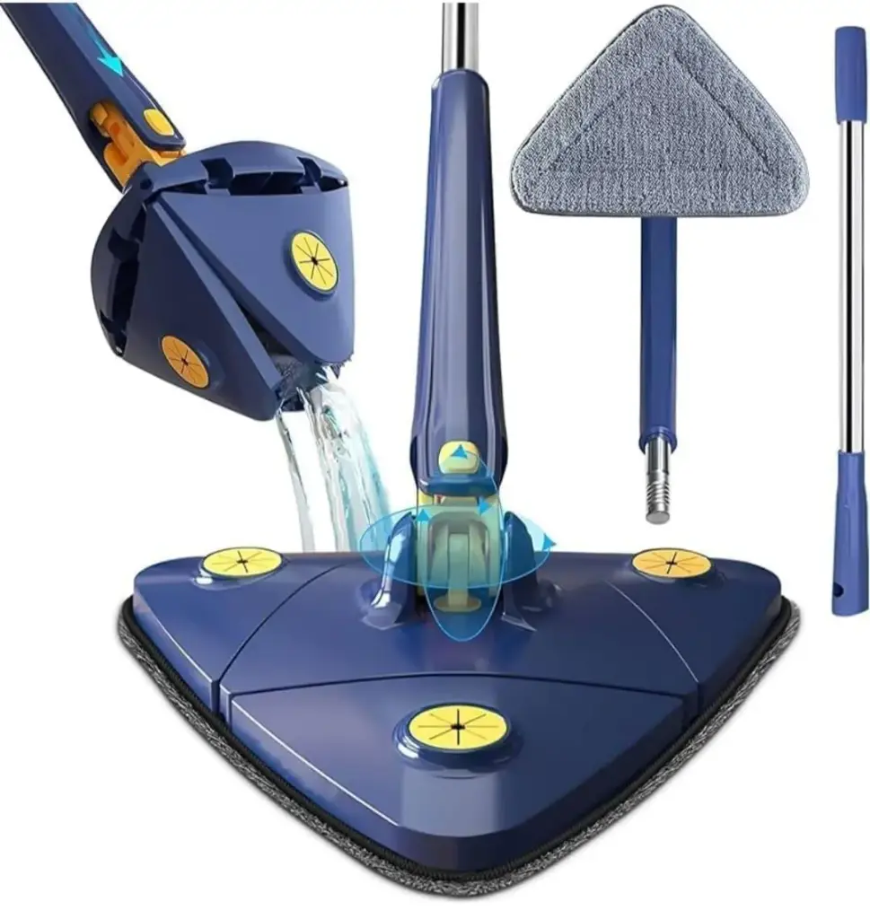 360 Degree Rotatable Triangle Mop