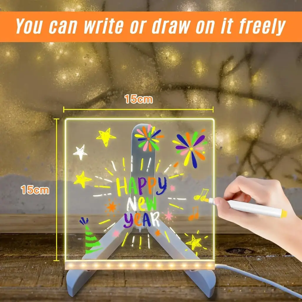 [KBS-633] 3D Acrylic Writing Pad (15*15cm)