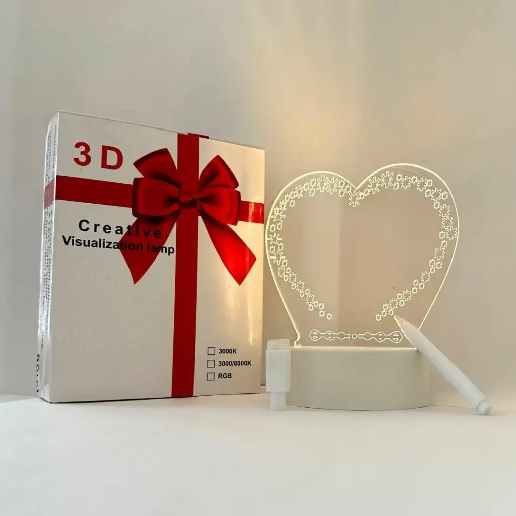 [KBS-635] 3D Creative Visualization Lamp