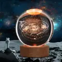 3D Crystal Ball Night Light