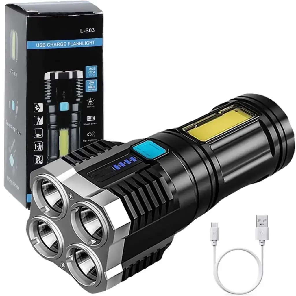 [KBS-389] 4 Core Flash Torch Light