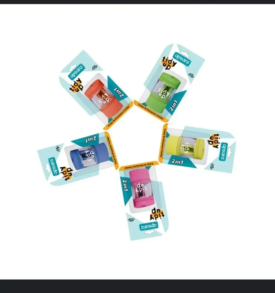 Apsara Tidy Up Sharpner with Eraser