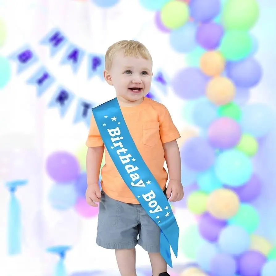 [KBS-757-1] Birthday Sash (Boy)