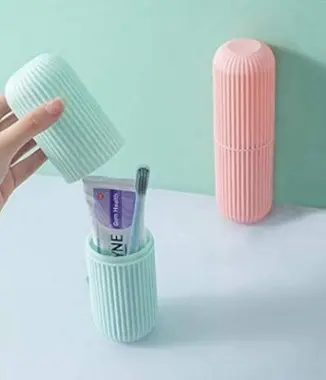 Capsule Shape Toothbrush Toothpaste Holder