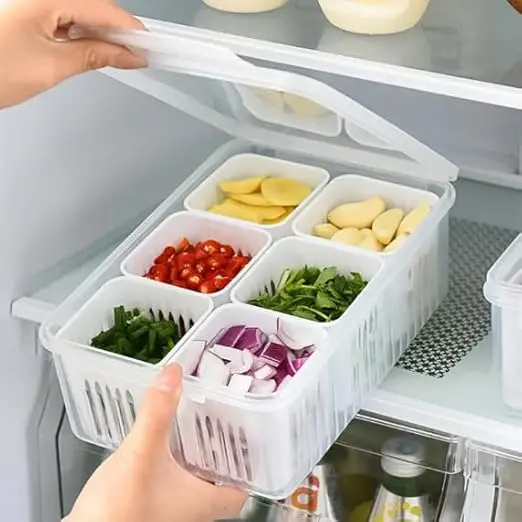 [KBS-304] Fridge Storage Container (6 Slot)