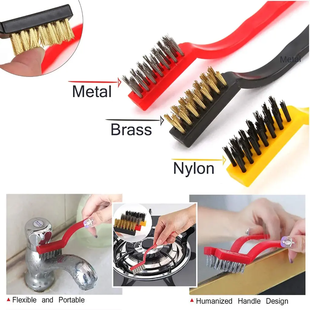 Gas Burner Cleaning Wire Brush