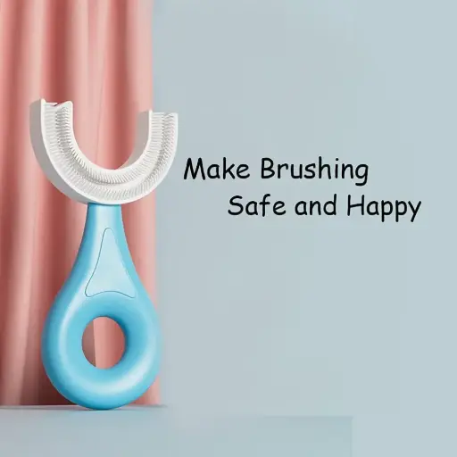 [KBS-147] U Shaped 360 Degree Soft Toothbrush for Kids