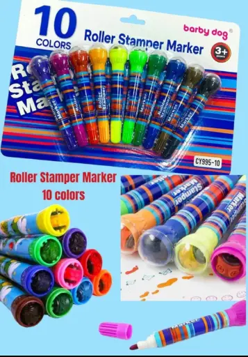 [KBS-851] Roller Stamper Marker (10 Pcs)