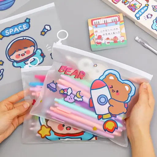 [KBS-947] Transparent A5 Pouches