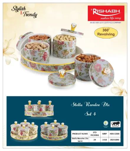 Rishabh Stella Revolve Dlx Set 4