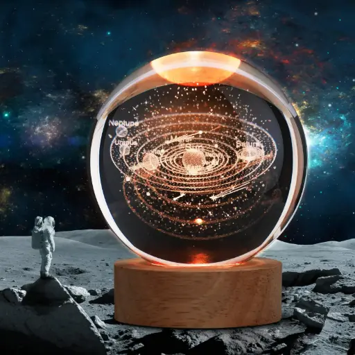 [KBS-207] 3D Crystal Ball Night Light