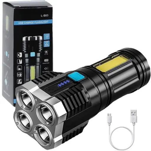 [KBS-389] 4 Core Flash Torch Light