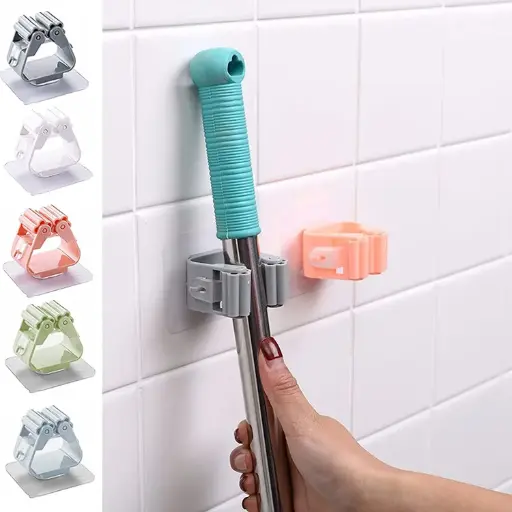 [KBS-523] Broom Holder with Sticker