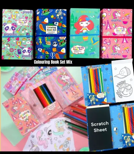 [KBS-109] Coloring Book Set